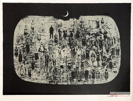 MIANOWSKI Lucjan | Nocny pejzaż, 1964