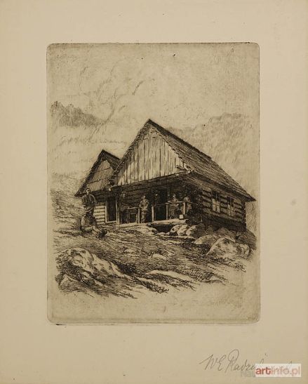 ELJASZ-RADZIKOWSKI Walery | Dom na stoku, 1904