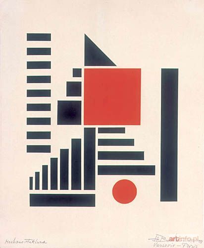 BERLEWI Henryk | MECHANOFAKTURA - BLANC-ROUGE-NOIR, 1924/1961