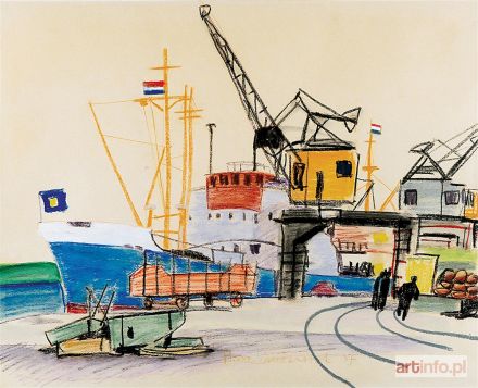 VANDERSTOK Hans | Port, 1957