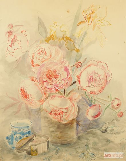 BEREZOWSKA Maja | Peonie, 1970 r.