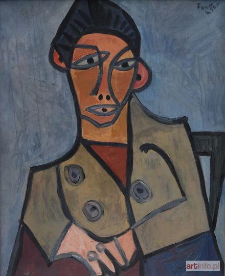 FANGOR Wojciech | Portret, 1948