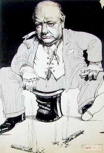 LINKE Bronisław | CHURCHILL, 1950 r.