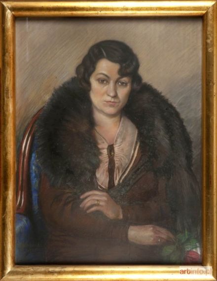 BLICHARSKI Józef | Portret kobiety, 1935 r.