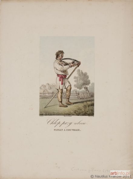 DEBUCOURT Philibert Louis | Chłop przy robocie, 1817