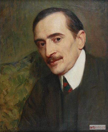 ANDRYCHIEWICZ Zygmunt | Portret Mieczysława Srokowskiego, 1907