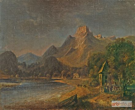 GORCZYŃSKI Adam (pseud. Jadam z Zatora) | RUINY ZAMKU W CZORSZTYNIE, 1850