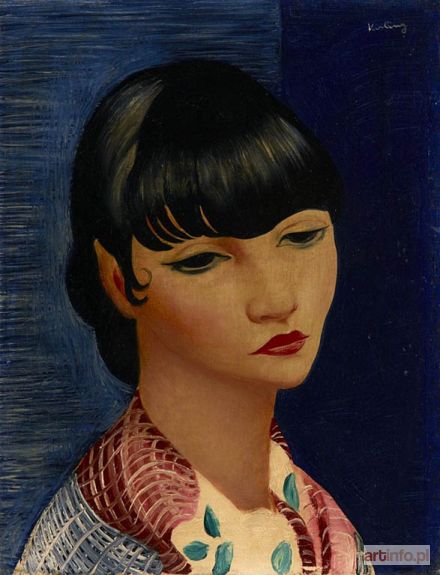 KISLING Mojżesz | PORTRAIT D`UNE BRUNE, 1930