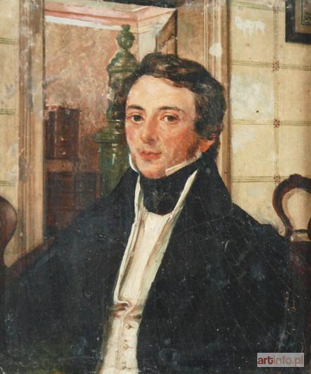 Malarz nieokreślony, XIX w. | Portret mężczyzny, ok. 1820