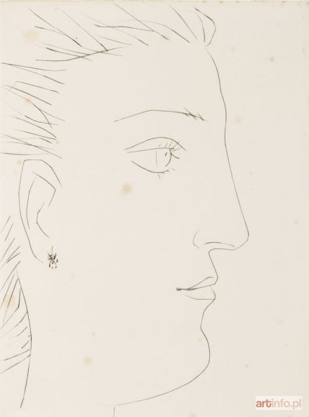 PICASSO Pablo | Portret Dory Maar, 1953 r.