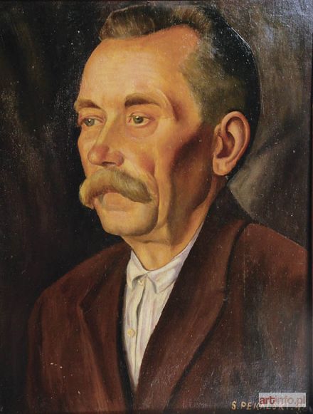 PĘKALSKI Stanisław | Portret starszego mężczyzny