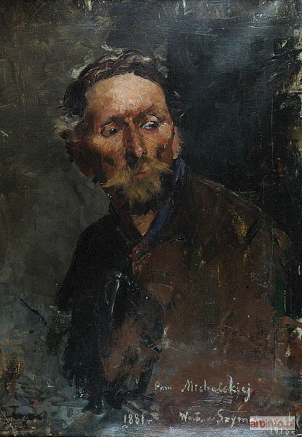 SZYMANOWSKI Wacław | Portret mężczyzny