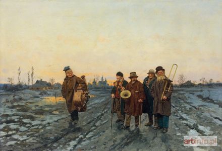 STREITT Franciszek | WĘDROWNI MUZYKANCI, 1879