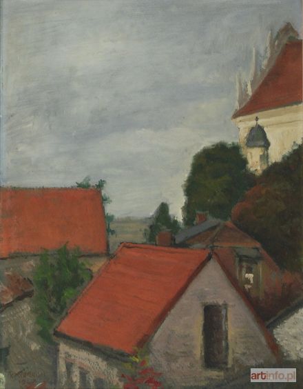 POCZMAŃSKI Kazimierz | Pejzaż z Kazimierza Dolnego, 1967