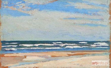 CZAJKOWSKI Stanisław | Plaża - Holandia, 1917