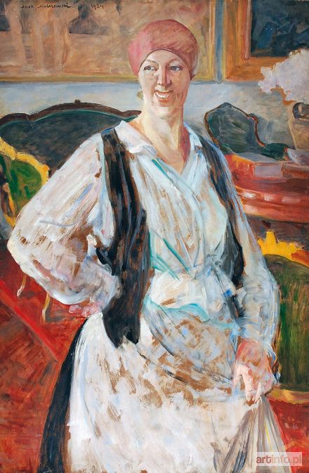 MALCZEWSKI Jacek | Portret Julci, 1924