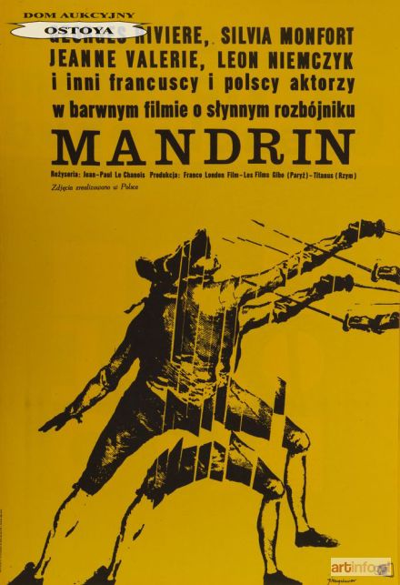 NEUGEBAUER Jacek | Plakat do filmu MANDRIN, 1965