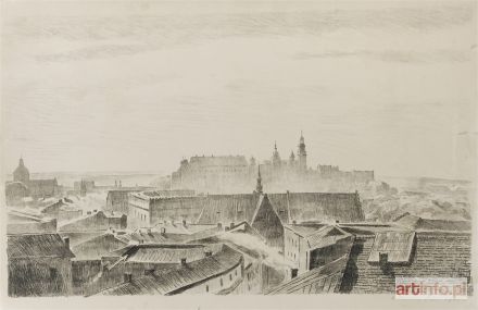 OLEŚ Andrzej | Wawel od północy, 1928