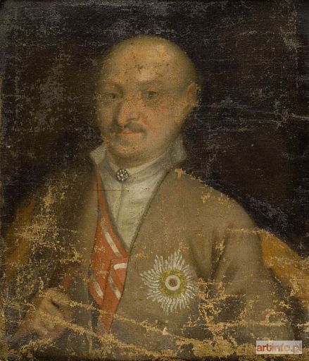 Malarz polski | PORTRET STANISŁAWA MAŁACHOWSKIEGO, 3 ćw. XVIII w.