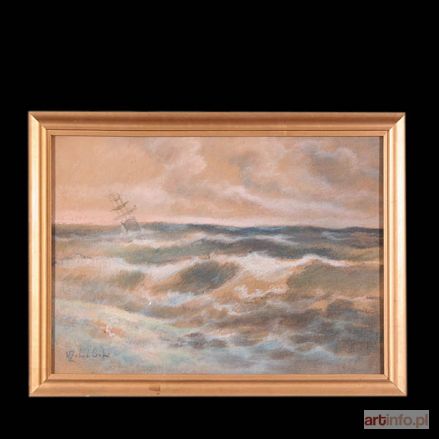 ŻABOKLICKI Wacław | Spienione morze