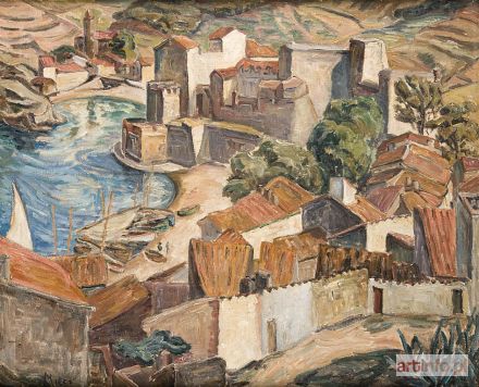 MUTER Mela (Mutermilch Maria Melania) | Pejzaż z Collioure, 1920