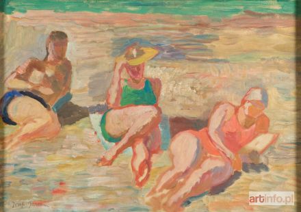 JAREMA Józef | Kobiety na plaży, 1936 r.