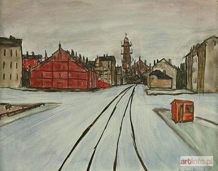 WRÓBLEWSKI Andrzej | Pejzaż miejski, 1949