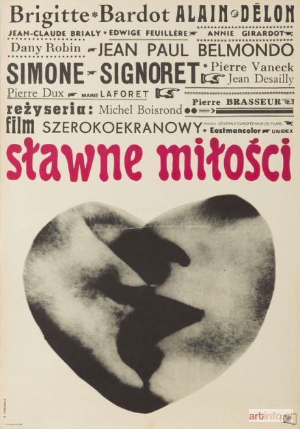 CIEŚLEWICZ Roman | Sławne miłości, 1963 r.