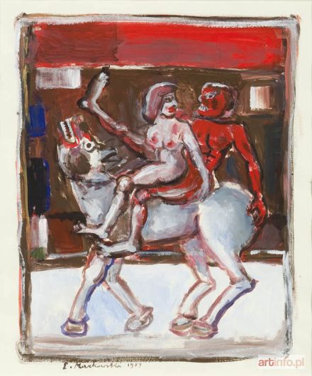 MARKOWSKI Eugeniusz | Dwóch jeźdźców, 1987 r.