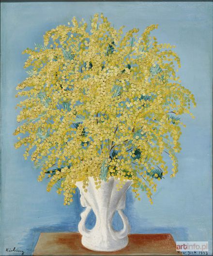 KISLING Mojżesz | Bouquet de mimosas, 1943