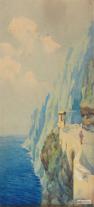 JAXA-MAŁACHOWSKI Soter | Klify na Capri, 1923