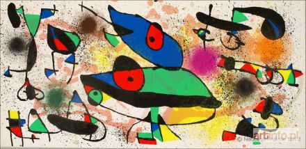 MIRÓ Joan | Kompozycja, 1972