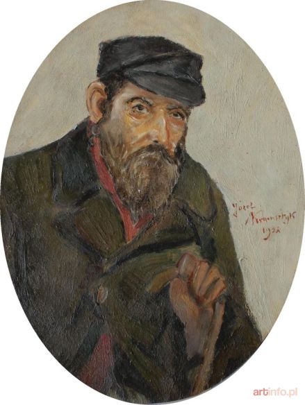 KRAMSZTYK Józef | Portret starego Żyda (1932)