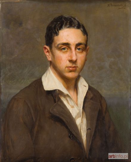 POCHWALSKI Kasper | Portret mężczyzny, 1917 r.