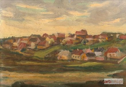 BEDNARSKI Wincenty | Pejzaż podmiejski, 1935 rok