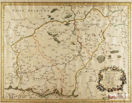d`ABBERVILLE N. Sanson | Małopolska, 1666