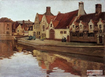 GRAMATYKA-OSTROWSKA Anna | Canal Vert w Brugii 1907