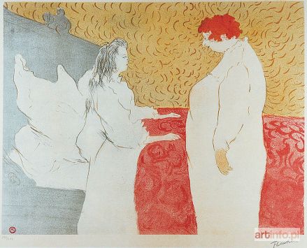 TOULOUSE-LAUTREC Henri de | Kobieta na łóżku