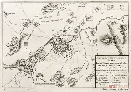 FOIN Augustin | Plan de la Ville et siege de Neiss