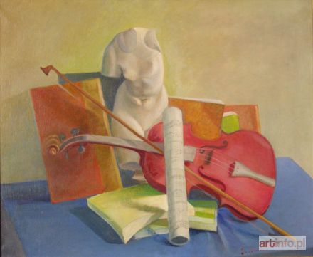 KWIATKOWSKI Jan | Nature morte au violon