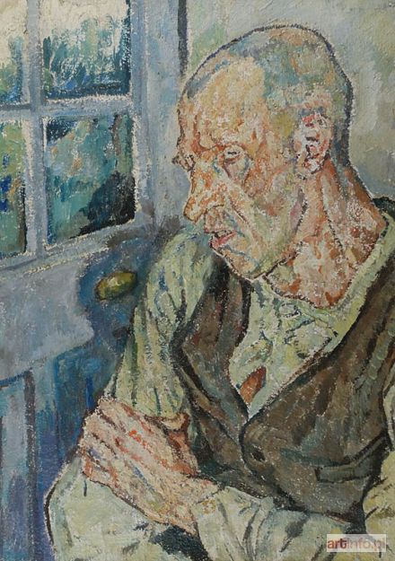 MUTER Mela (Mutermilch Maria Melania) | Stary człowiek przy oknie