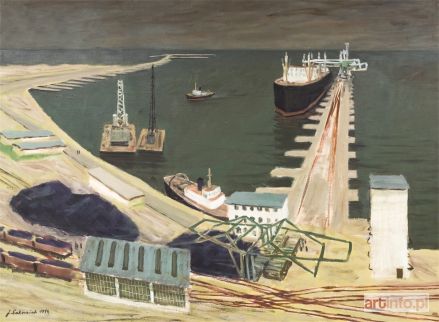 ŁAKOMIAK Józef | Port Północny już pracuje, 1974 r.