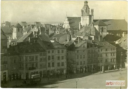 BUŁHAK Jan | Warszawa. Plac Zamkowy i katedra św. Jana