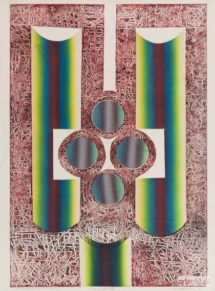 ŁAPIŃSKI Tadeusz | Radiations, 1971 r.