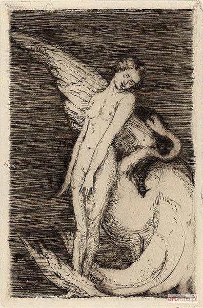 BRANDEL Konstanty | Leda, 1908