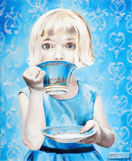 ŚRODOWSKA Katarzyna | Dziewczyna z filiżanką, 2012 r.