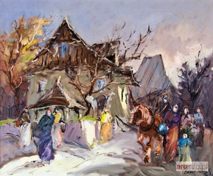 ŁAZOREK Stanisław Jan | WIDOK KAZIMIERZA, 1997