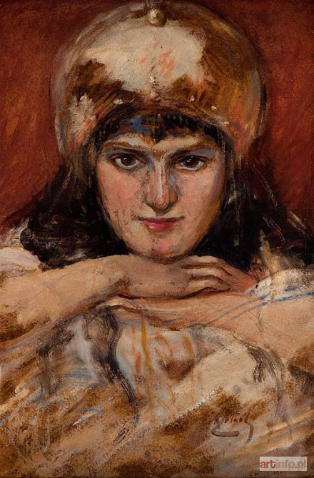 ŻELECHOWSKI Kasper | Portret kobiety w turbanie