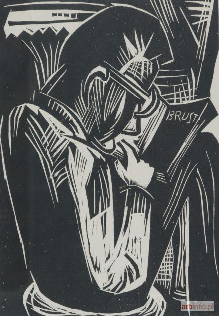 ROTTLUFF-SCHMIDT Karl | Zaczytany Lesender Mann, 1921