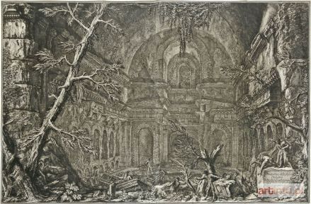 PIRANESI Giovanni Battista (Giambattista) | Prospettiva dello stesso Delubro...